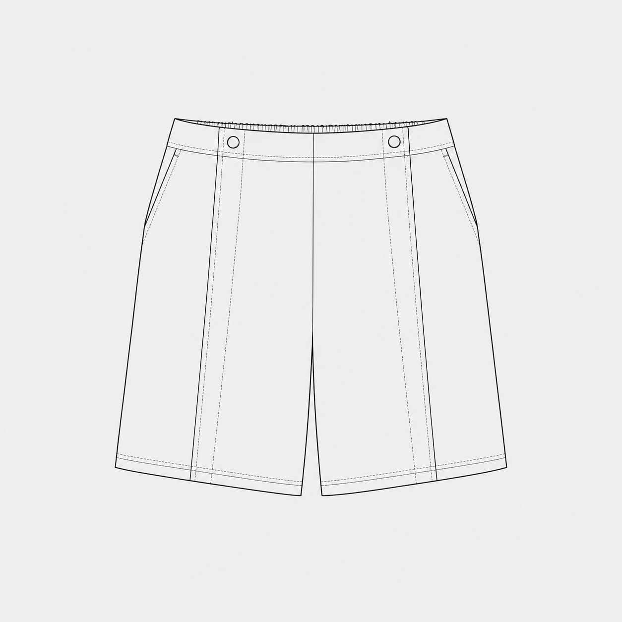 The Daily Shorts closed and complete, normal-looking shorts