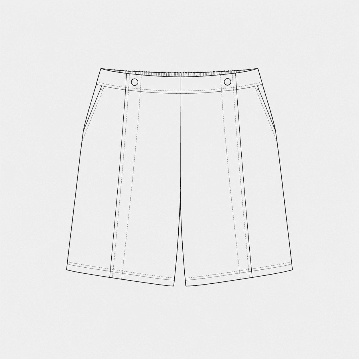 The Daily Shorts closed and complete, normal-looking shorts
